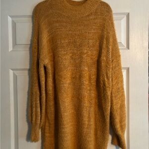 LC Lauren Conrad Warm Amber Turtleneck Sweater